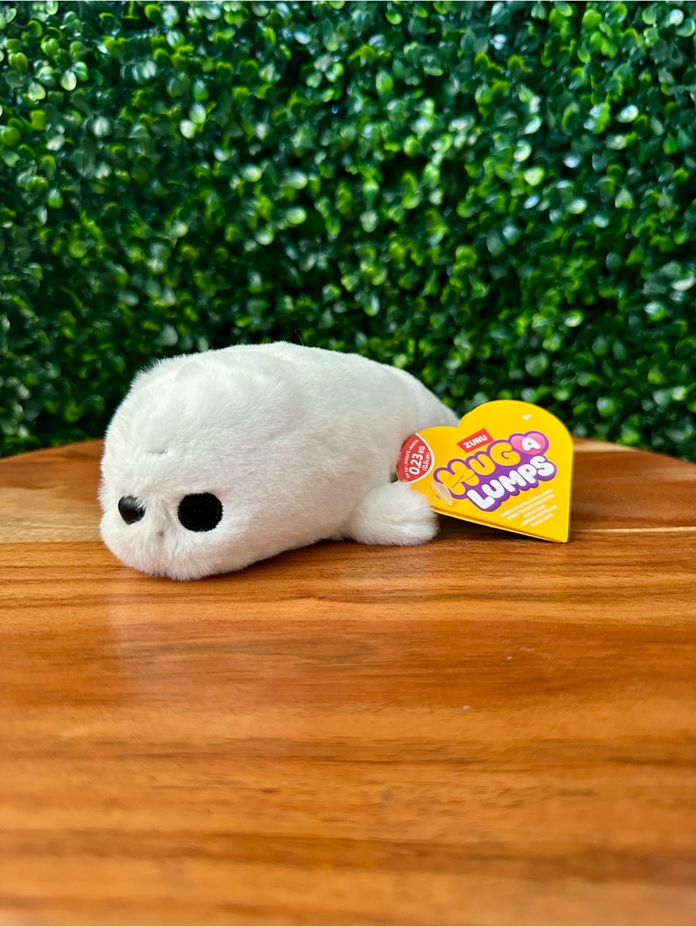 Zuru Hug-A-Lumps Fuzzy Sandy Seal Mini Weighted Plush
